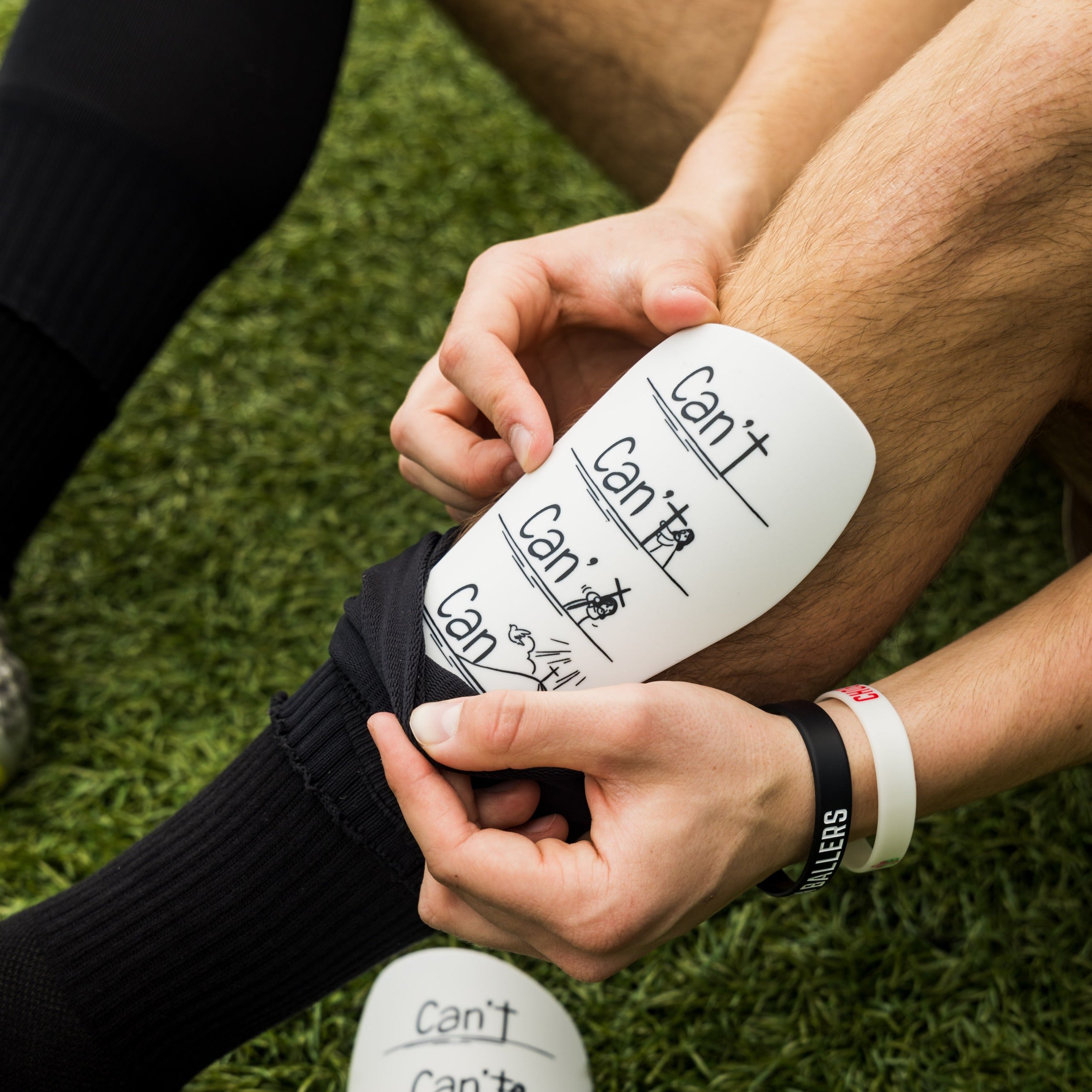 CB™️ White Standard Mudryk Shin Pads